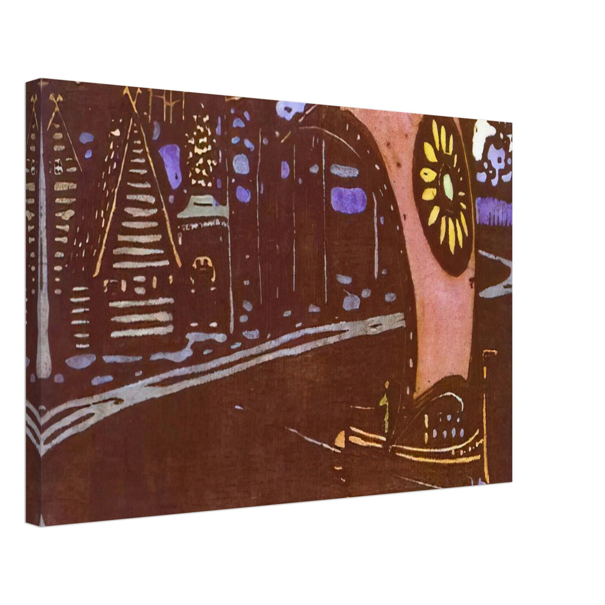 THE GOLDEN SAIL 1903 Canvas | Wassily Kandinsky Canvas | Wassily Kandinsky Shop
