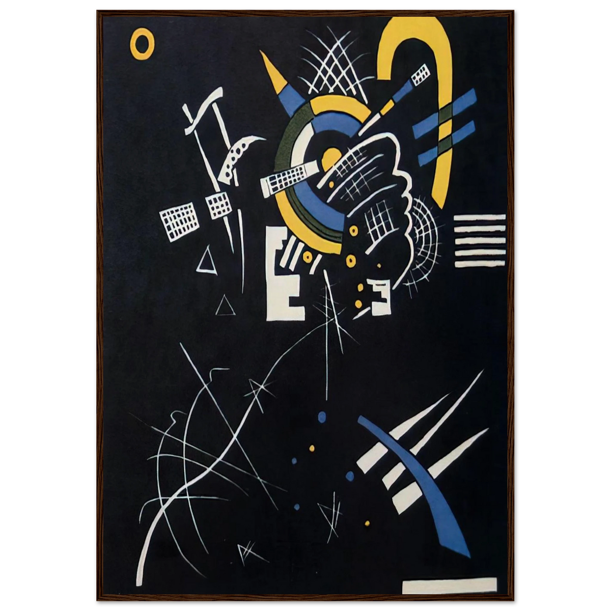 SMALL WORLDS VII 1922 Framed Poster | Wassily Kandinsky Framed Prints Wall Art | Wassily Kandinsky Shop