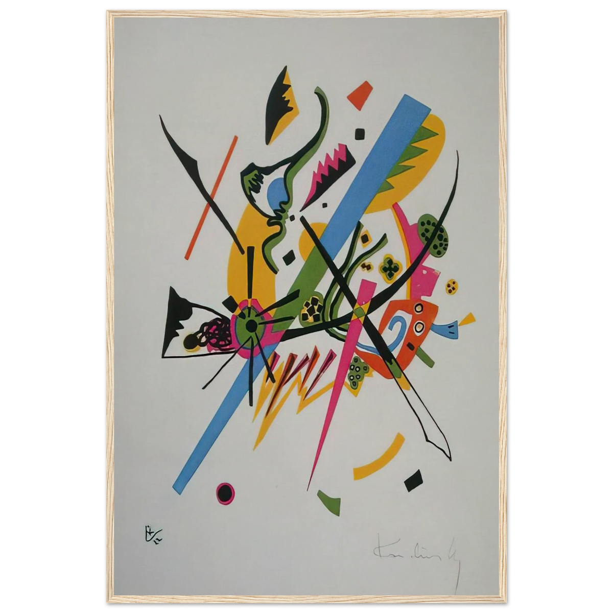 SMALL WORLDS 1922 Framed Poster | Wassily Kandinsky Framed Prints Wall Art | Wassily Kandinsky Shop