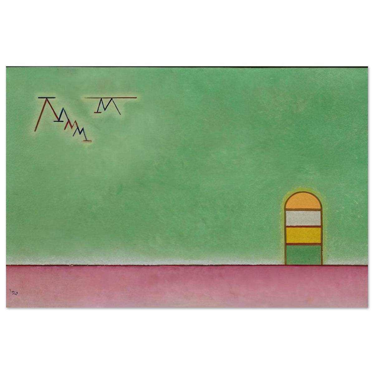 GREEN EMPTYNESS 1930 Poster | Wassily Kandinsky Poster | Wassily Kandinsky Shop