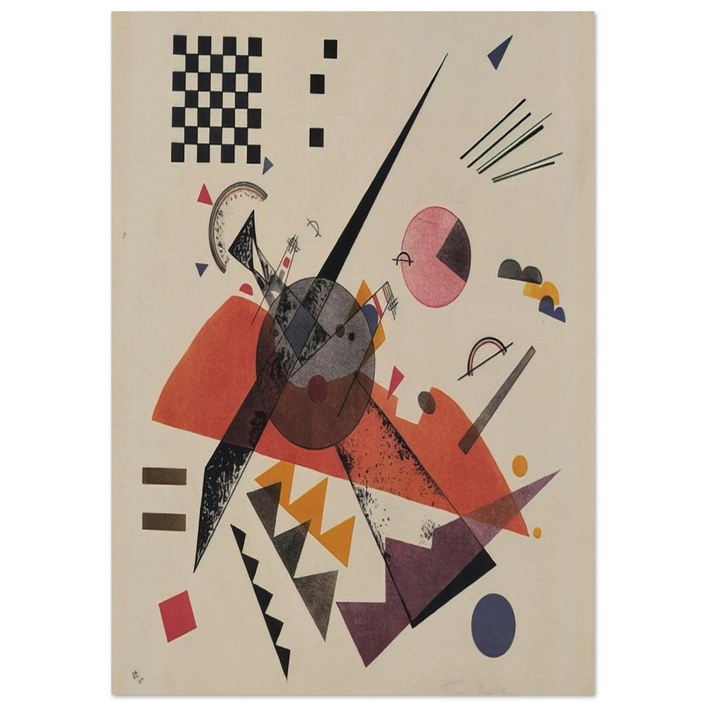 ORANGE 1923 Poster | Wassily Kandinsky Poster | Wassily Kandinsky Shop