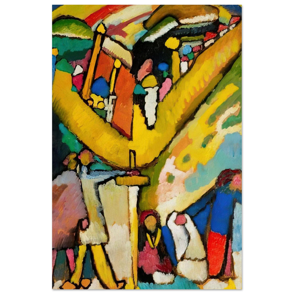 STUDY FOR IMPROVISATION 8 1909 Poster | Wassily Kandinsky Poster | Wassily Kandinsky Shop