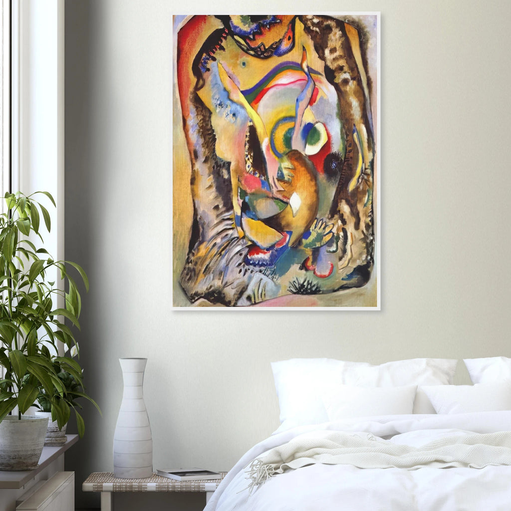 PAINTING ON LIGHT GROUND 1916 Framed Poster | Wassily Kandinsky Framed Prints Wall Art | Wassily Kandinsky Shop