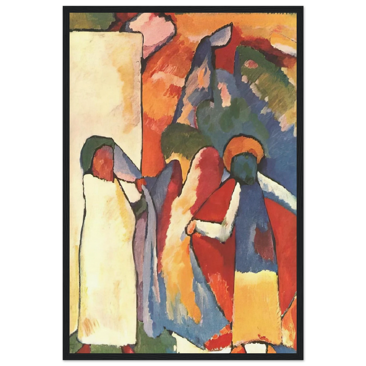 IMPROVISATION 6 AFRICAN 1909 Framed Poster | Wassily Kandinsky Framed Prints Wall Art | Wassily Kandinsky Shop
