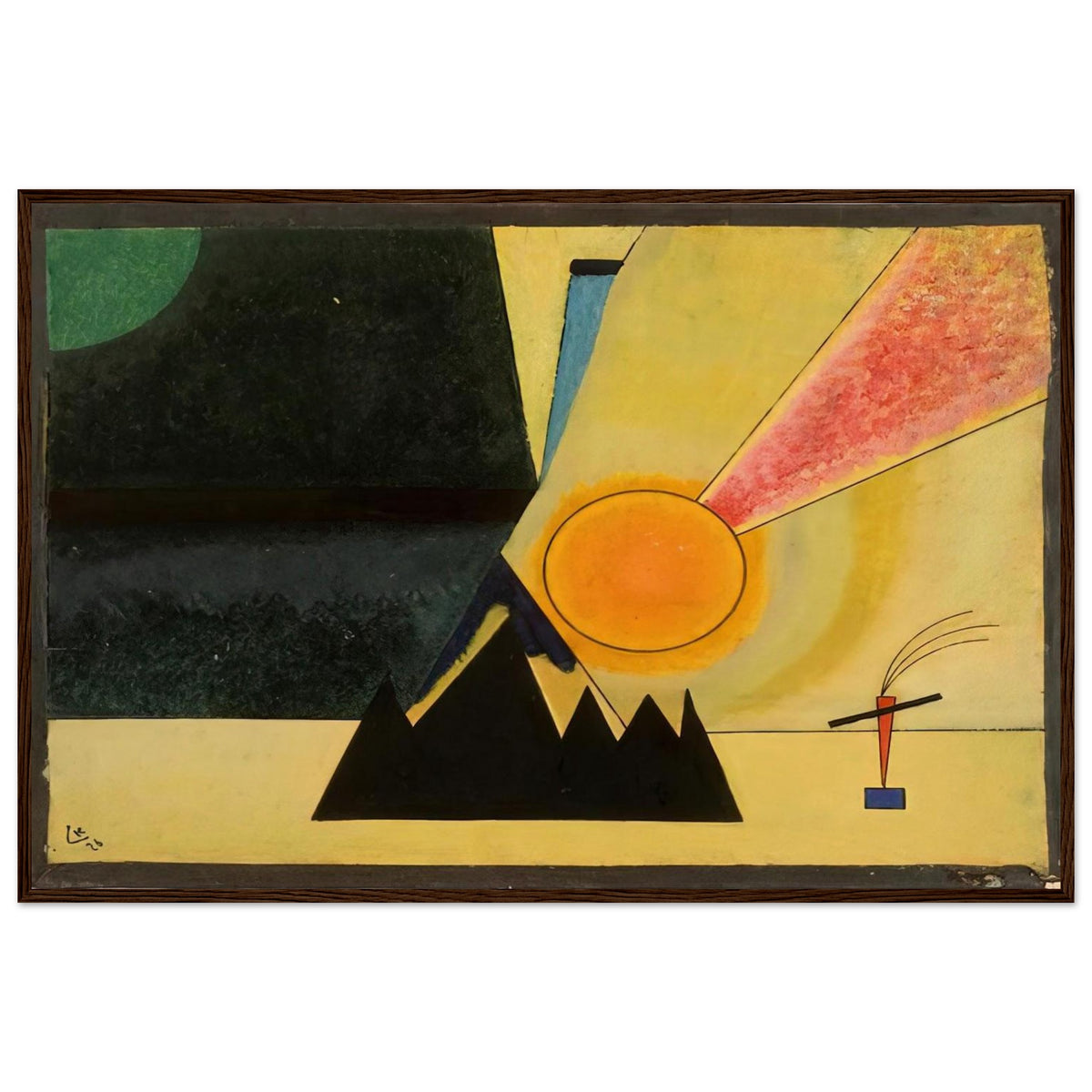DEVELOPMENT 1926 Framed Poster | Wassily Kandinsky Framed Prints Wall Art | Wassily Kandinsky Shop