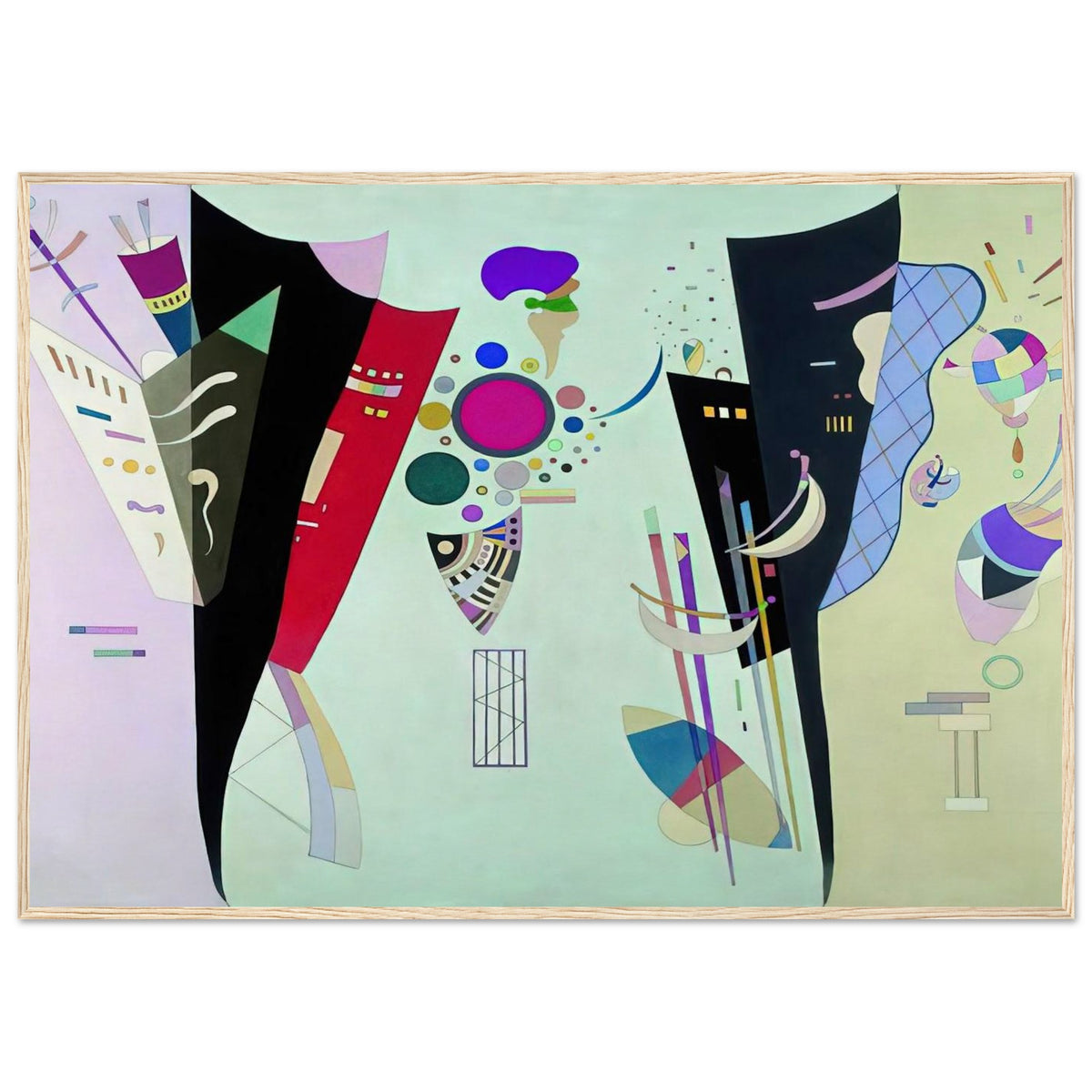 RECIPROCAL ACCORDS 1942 Framed Poster | Wassily Kandinsky Framed Prints Wall Art | Wassily Kandinsky Shop