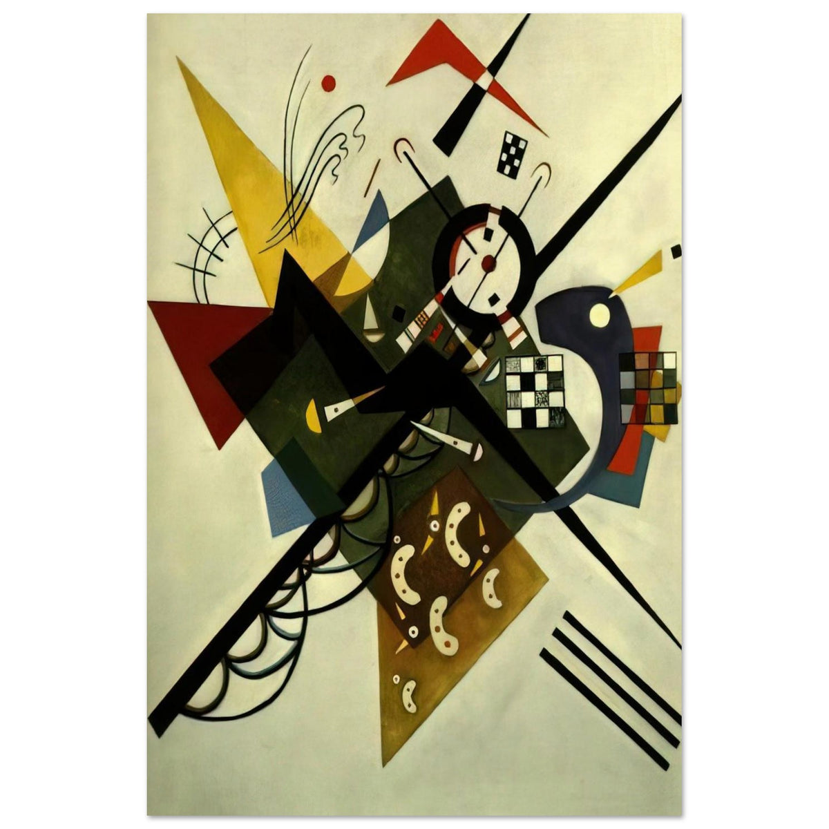 ON WHITE II 1923 Poster | Wassily Kandinsky Poster | Wassily Kandinsky Shop