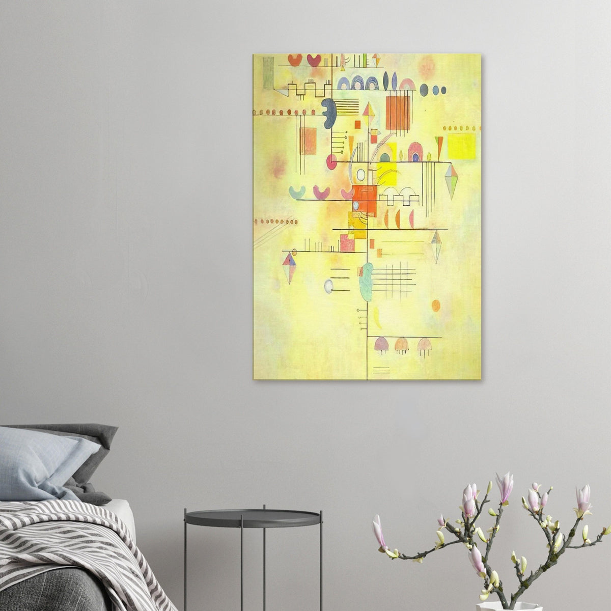 GENTLE ACCENT 1934 Canvas | Wassily Kandinsky Canvas | Wassily Kandinsky Shop