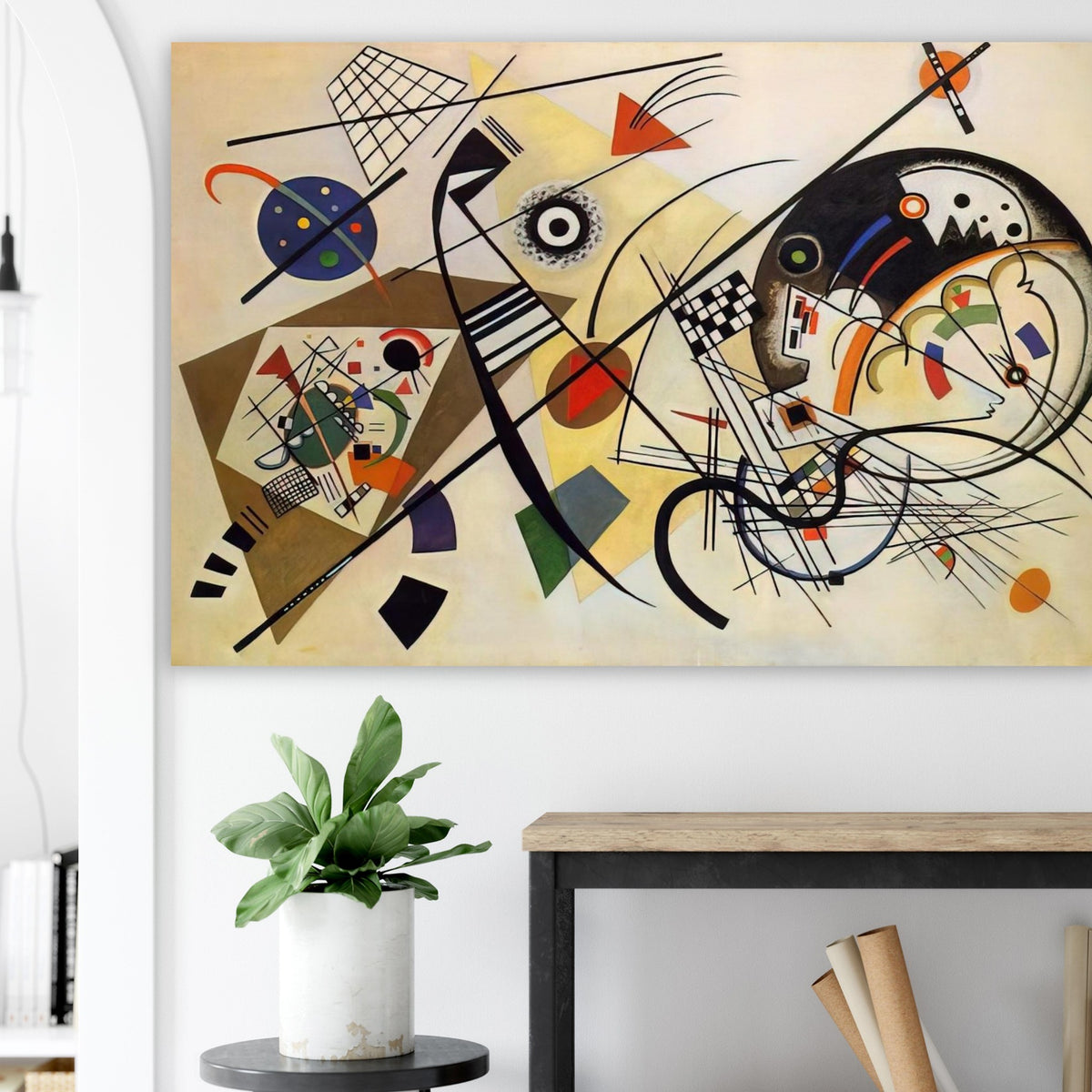 TRANSVERSE LINE 1923 Poster | Wassily Kandinsky Poster | Wassily Kandinsky Shop