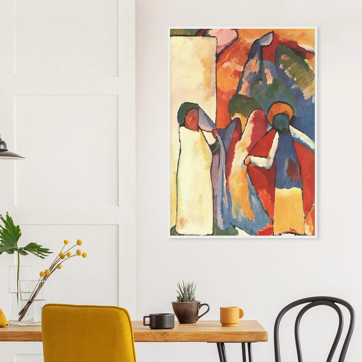 IMPROVISATION 6 AFRICAN 1909 Framed Poster | Wassily Kandinsky Framed Prints Wall Art | Wassily Kandinsky Shop