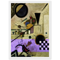 CONTRASTING SOUNDS 1924 Framed Poster | Wassily Kandinsky Framed Prints Wall Art | Wassily Kandinsky Shop