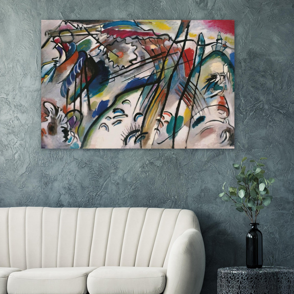 IMPROVISATION 28 SECOND VERSION 1912 Poster | Wassily Kandinsky Poster | Wassily Kandinsky Shop