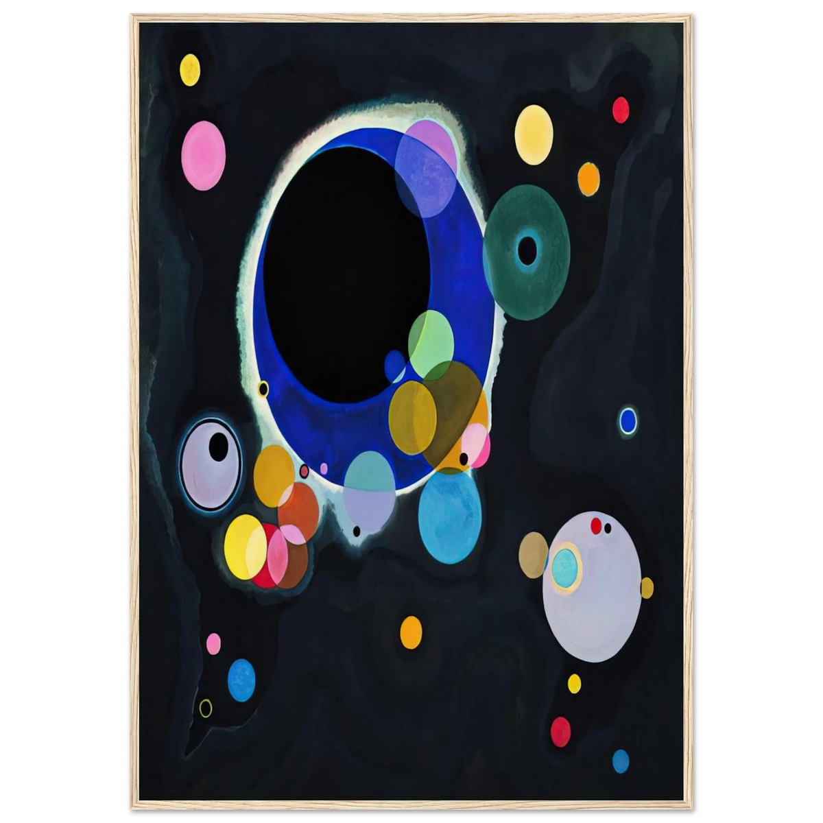 SEVERAL CIRCLES 1926 Framed Poster | Wassily Kandinsky Framed Prints Wall Art | Wassily Kandinsky Shop