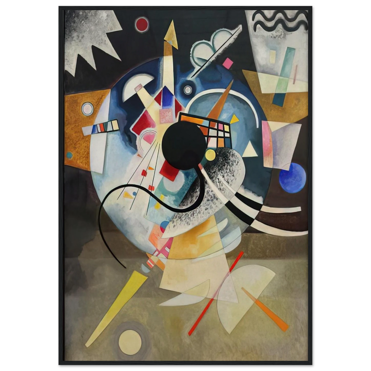 A CENTRE 1924 Framed Poster | Wassily Kandinsky Framed Prints Wall Art | Wassily Kandinsky Shop