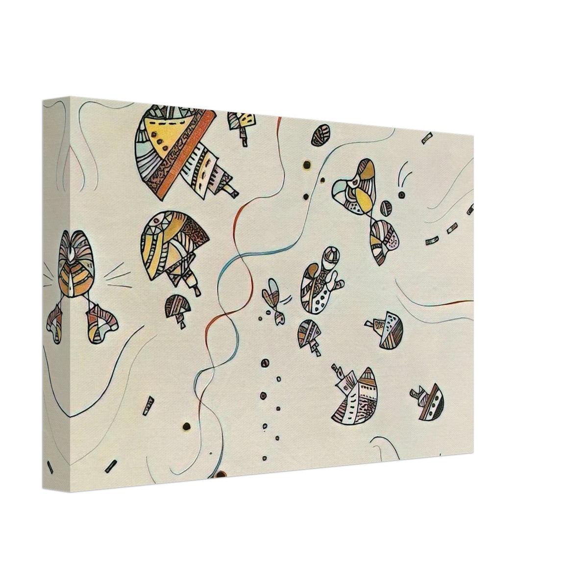 LAST WATERCOLOUR 1944 Canvas | Wassily Kandinsky Canvas | Wassily Kandinsky Shop
