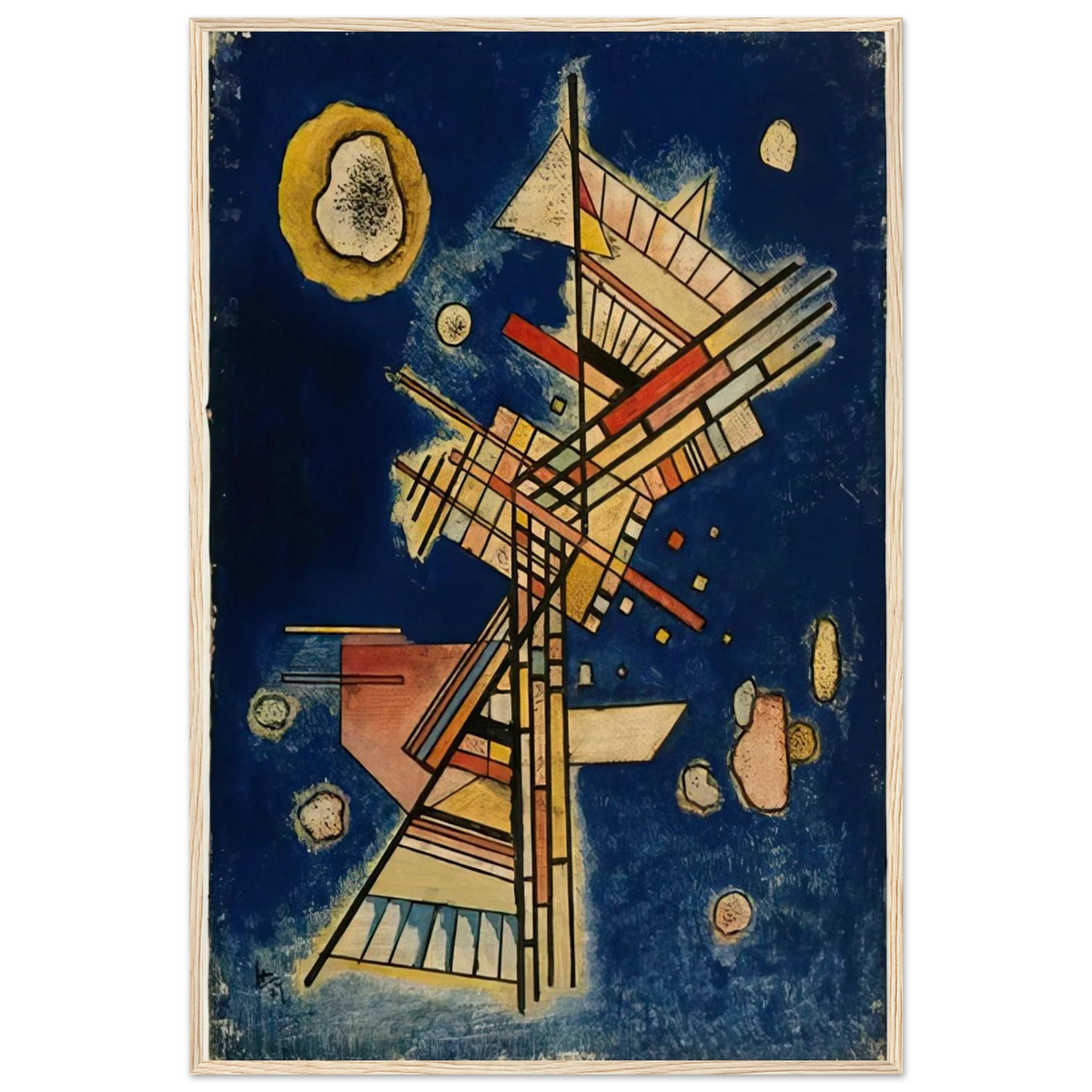DARK FRESHNESS 1927 Framed Poster | Wassily Kandinsky Framed Prints Wall Art | Wassily Kandinsky Shop