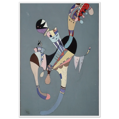 A FLOATING FIGURE 1942 Framed Poster | Wassily Kandinsky Framed Prints Wall Art | Wassily Kandinsky Shop