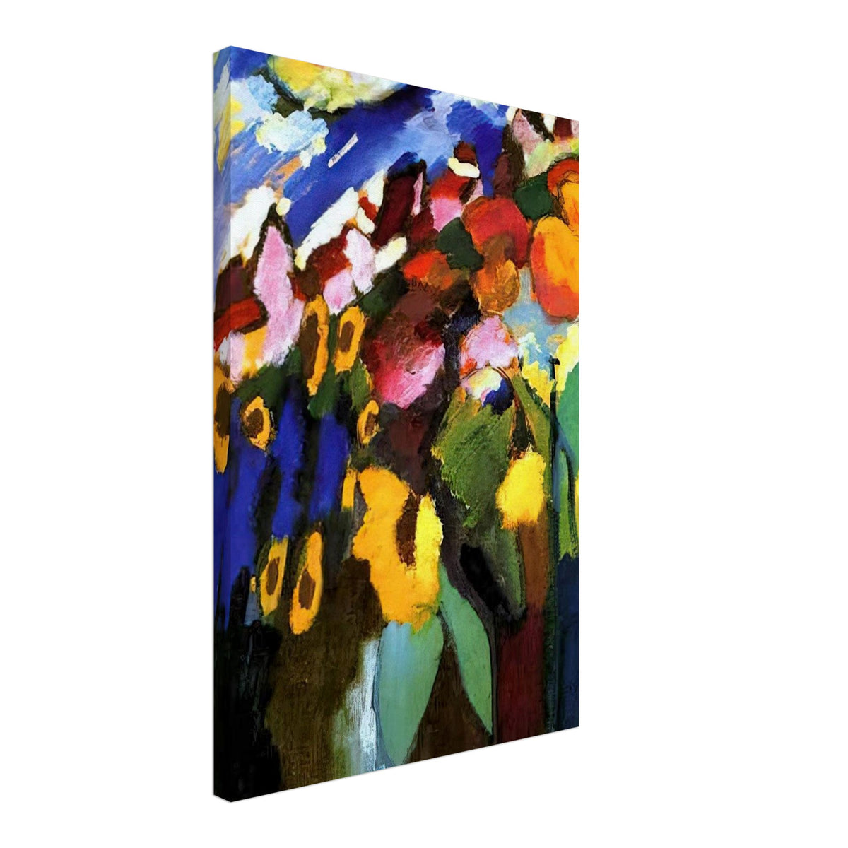 MURNAU GARDEN 1909 Canvas | Wassily Kandinsky Canvas | Wassily Kandinsky Shop