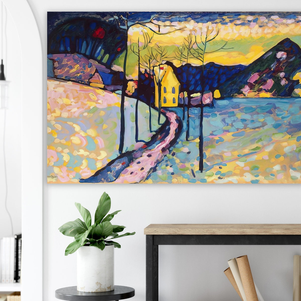 WINTER LANDSCAPE 1909 Poster | Wassily Kandinsky Poster | Wassily Kandinsky Shop