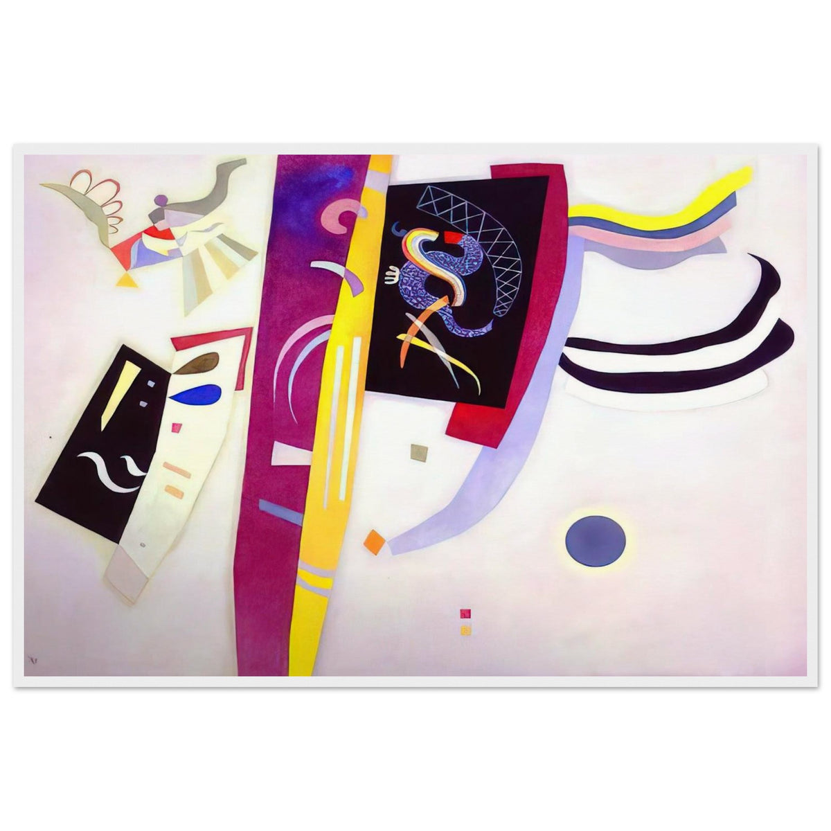 ORANGE VIOLET 1935 Framed Poster | Wassily Kandinsky Framed Prints Wall Art | Wassily Kandinsky Shop