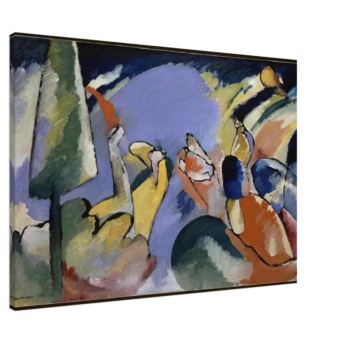 IMPROVISATION XIV 1910 Canvas | Wassily Kandinsky Canvas | Wassily Kandinsky Shop