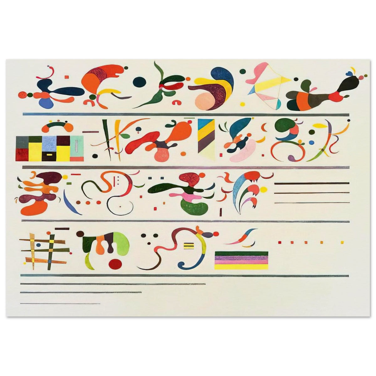 SUCCESSION 1935 Poster | Wassily Kandinsky Poster | Wassily Kandinsky Shop