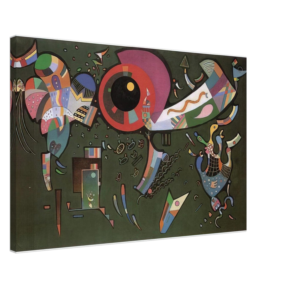 AROUND THE CIRCLE 1940 Canvas | Wassily Kandinsky Canvas | Wassily Kandinsky Shop
