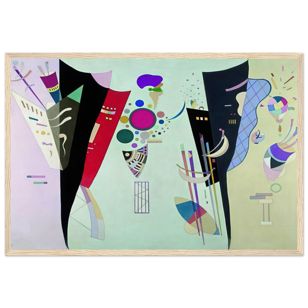 RECIPROCAL ACCORDS 1942 Framed Poster | Wassily Kandinsky Framed Prints Wall Art | Wassily Kandinsky Shop