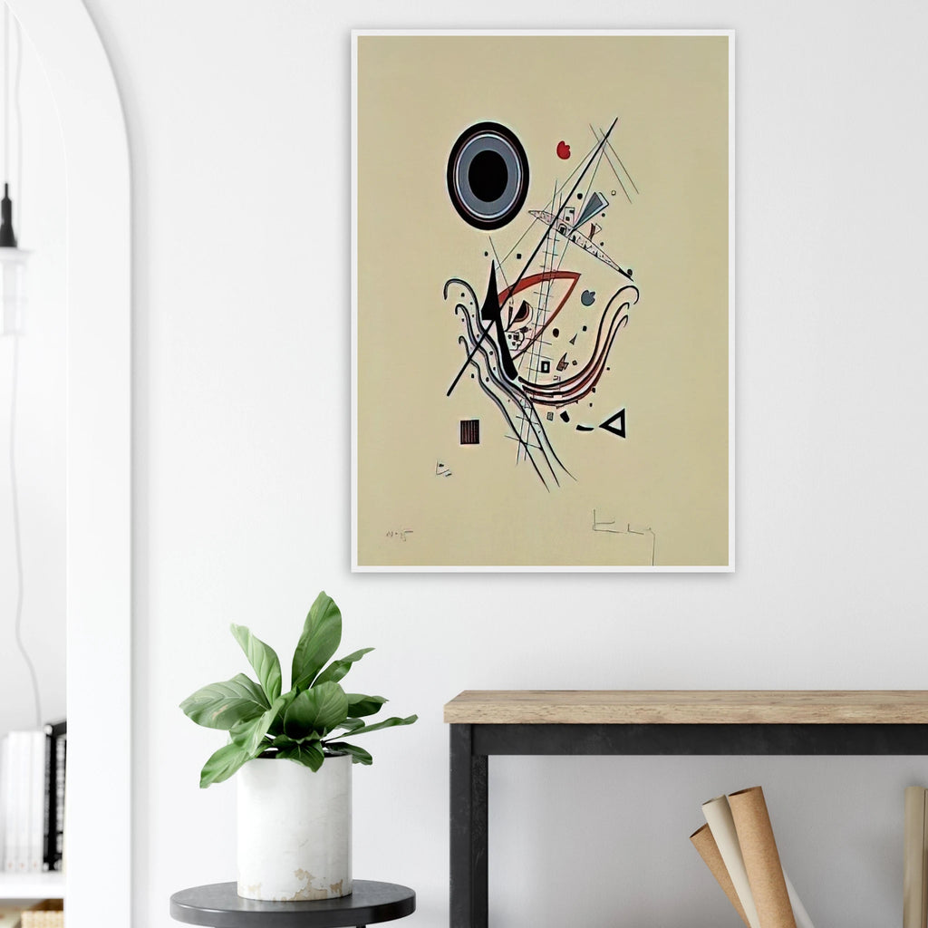 BLUE 1922 Framed Poster | Wassily Kandinsky Framed Prints Wall Art | Wassily Kandinsky Shop