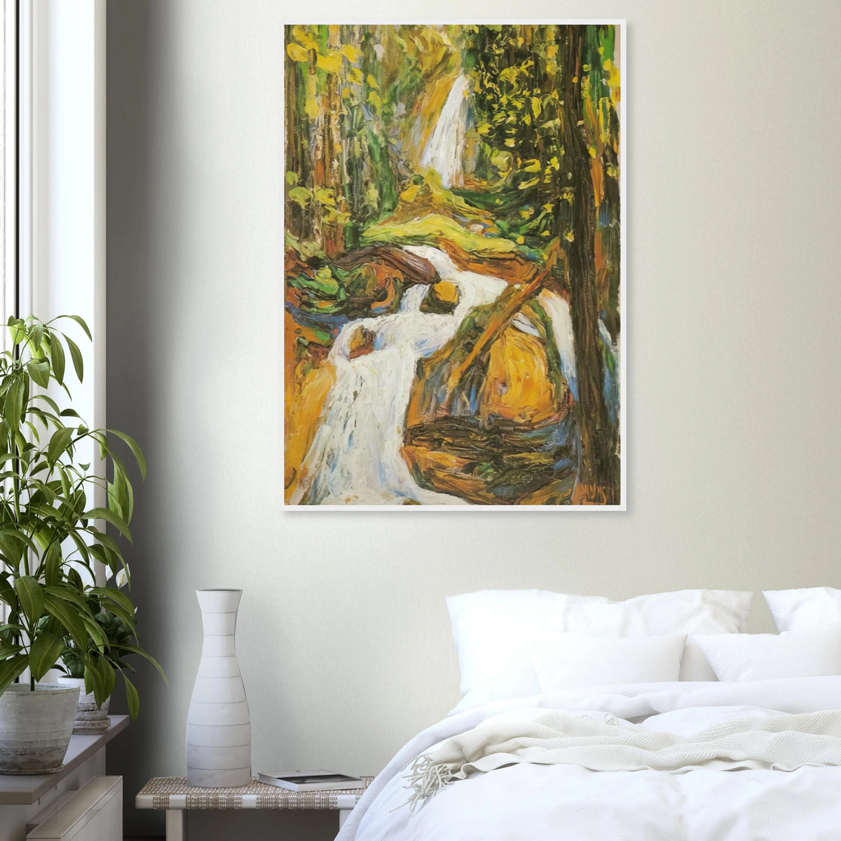 KOCHEL WATERFALL I Framed Poster | Wassily Kandinsky Framed Prints Wall Art | Wassily Kandinsky Shop