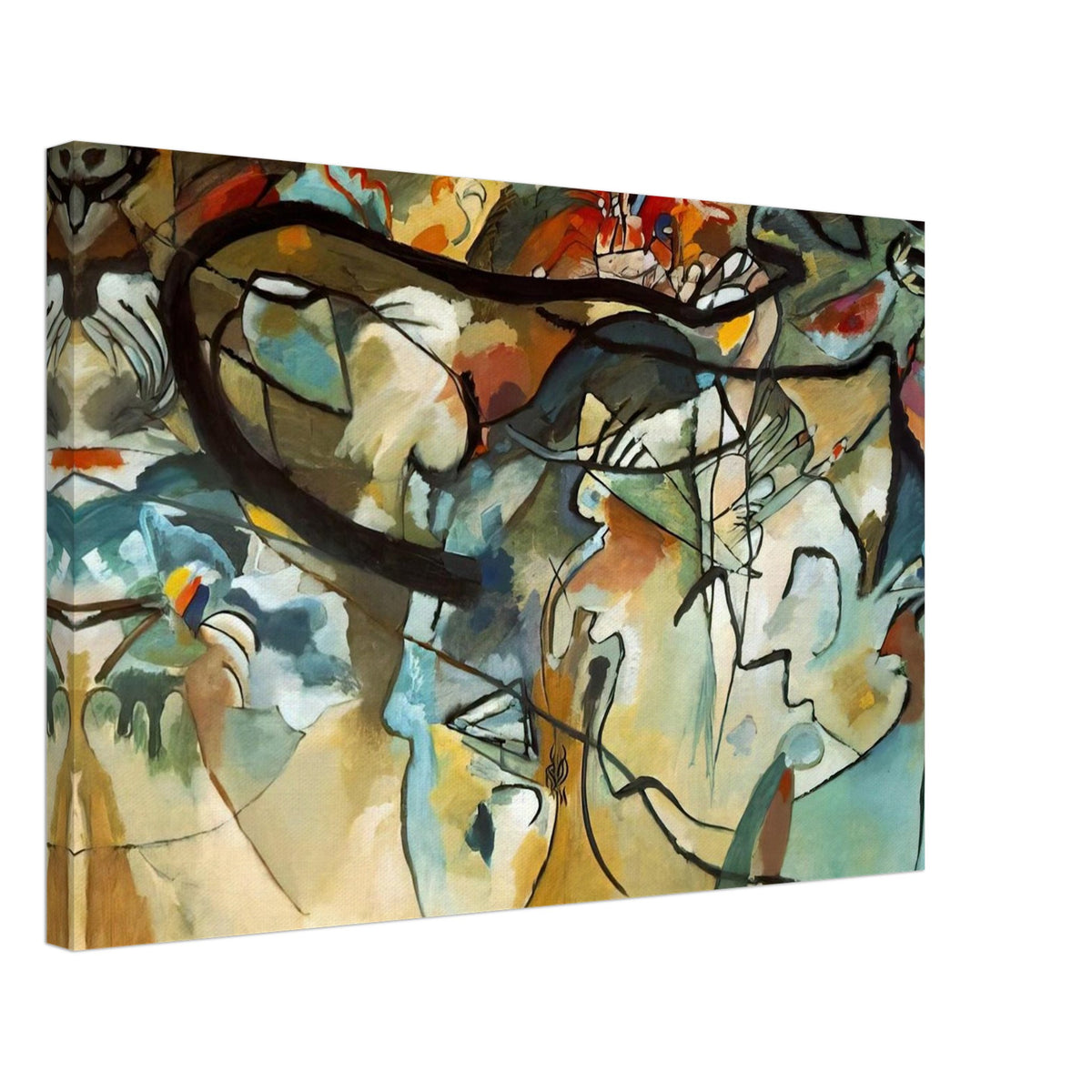 COMPOSITION V 1911 Canvas | Wassily Kandinsky Canvas | Wassily Kandinsky Shop