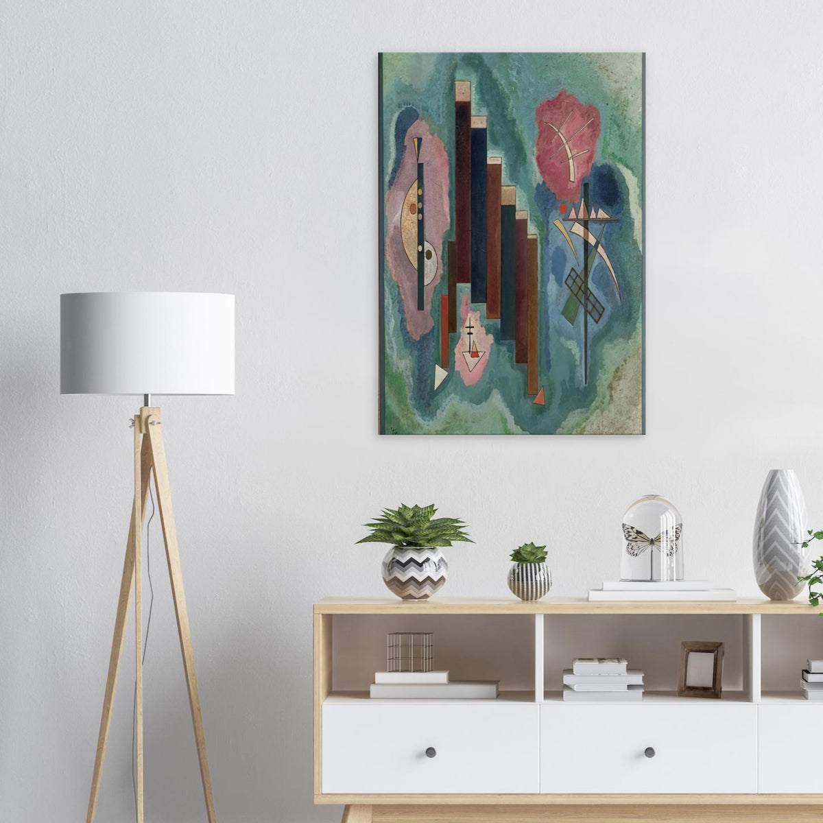 DOWNWARDS 1929 Canvas | Wassily Kandinsky Canvas | Wassily Kandinsky Shop