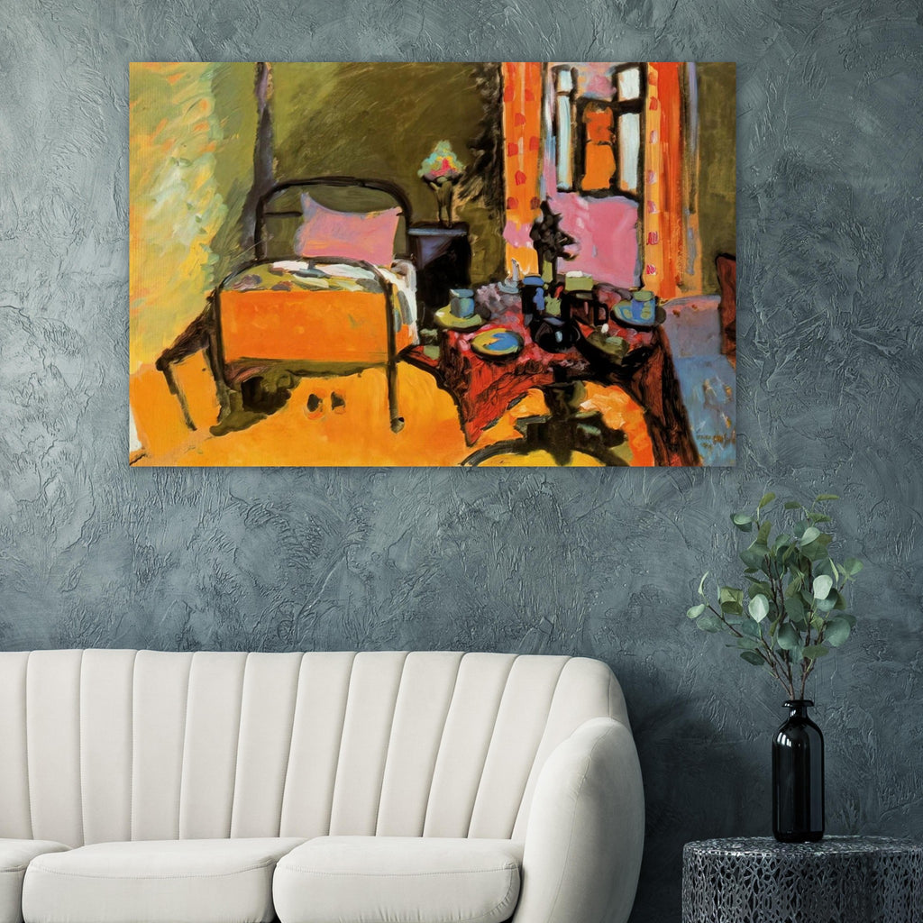 BEDROOM IN AINTMILLERSTRASSE 1909 Poster | Wassily Kandinsky Poster | Wassily Kandinsky Shop