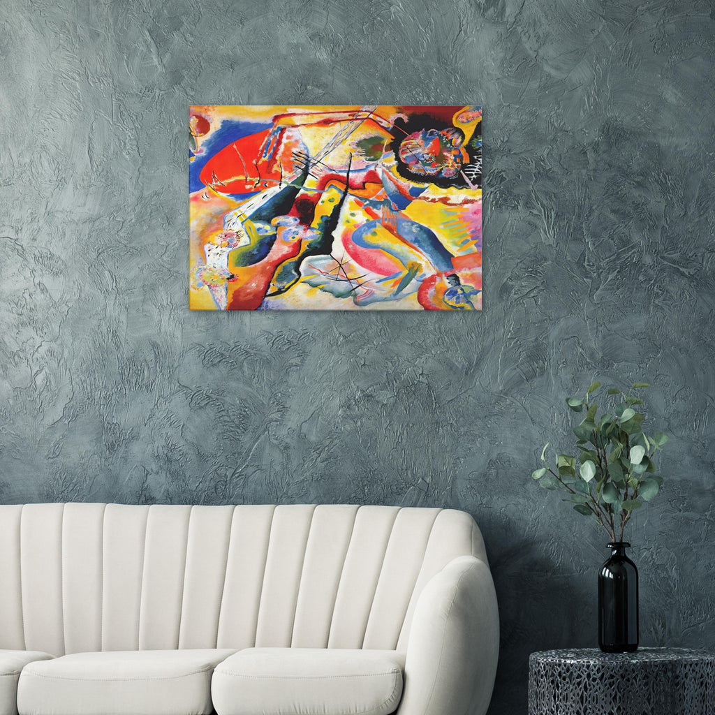 PAINTING WITH RED SPOT 1914 Canvas | Wassily Kandinsky Canvas | Wassily Kandinsky Shop