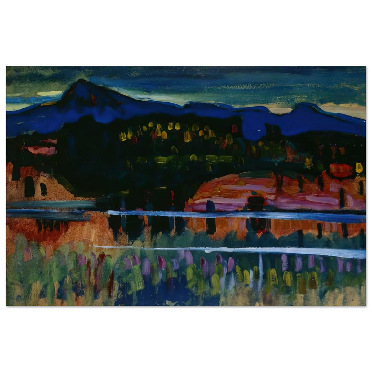 MURNAU AM STAFFELSEE 1908 Poster | Wassily Kandinsky Poster | Wassily Kandinsky Shop