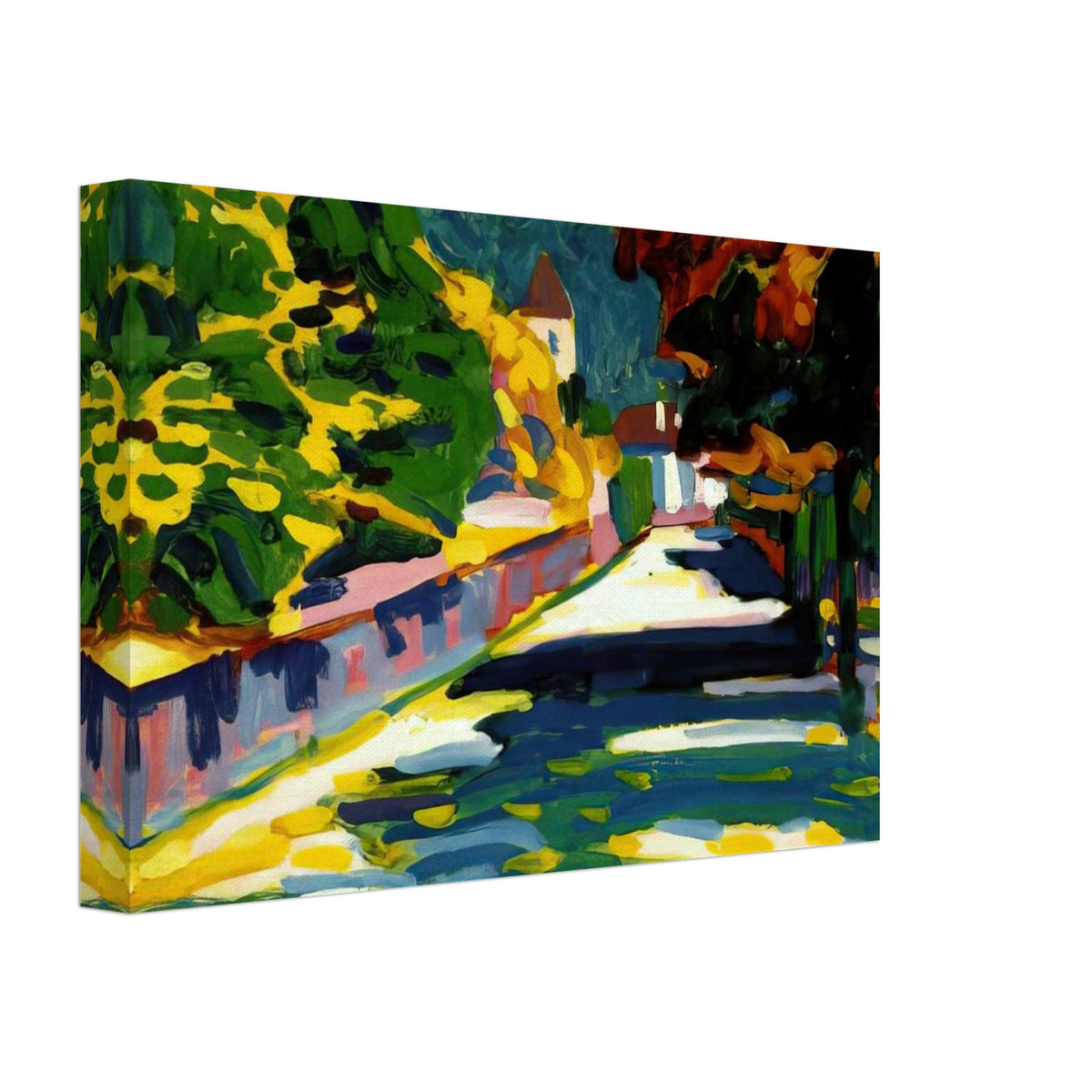 AUTUMN IN BAVARIA 1908 Canvas | Wassily Kandinsky Canvas | Wassily Kandinsky Shop