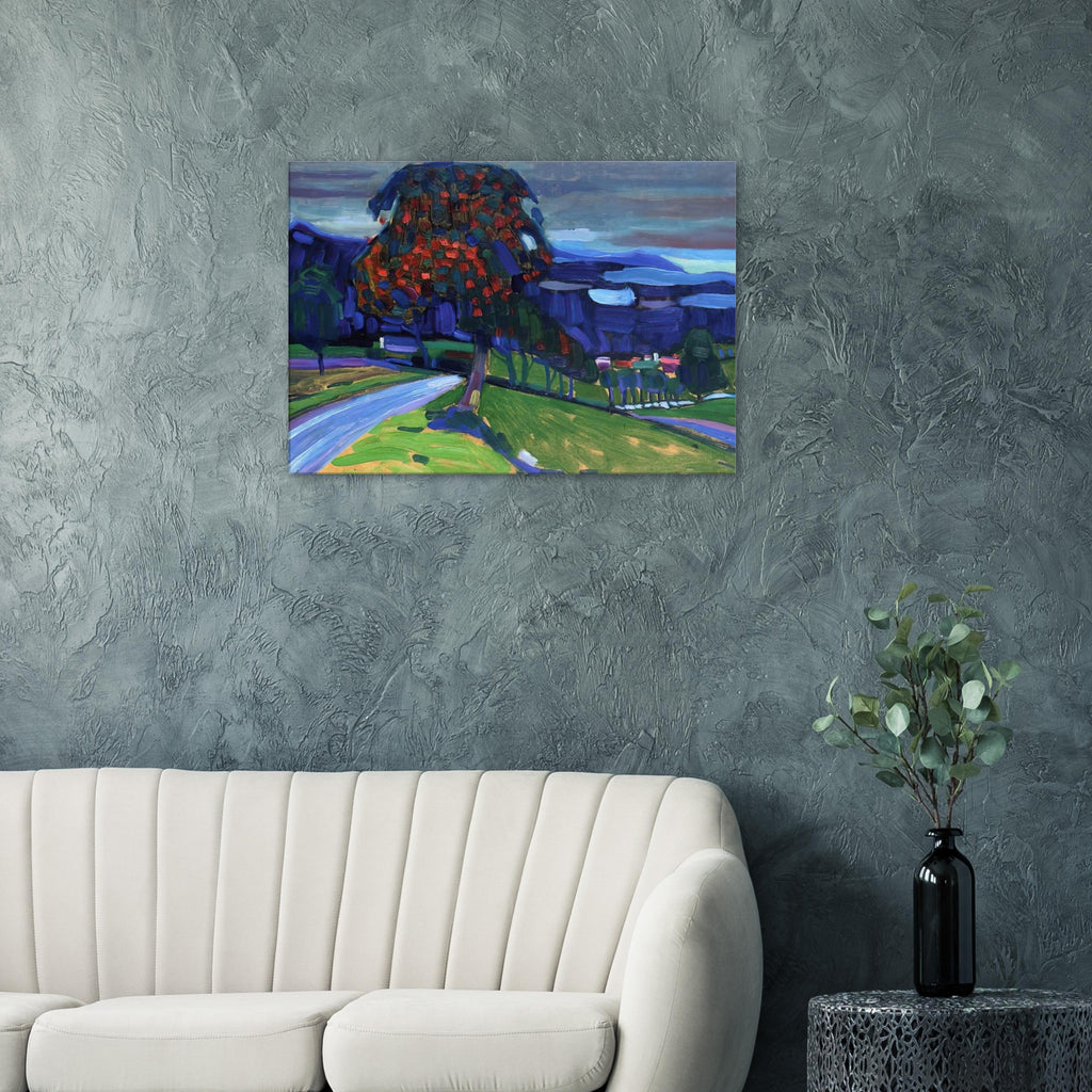 AUTUMN IN MURNAU 1908 Canvas | Wassily Kandinsky Canvas | Wassily Kandinsky Shop