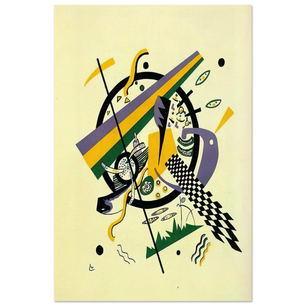 SMALL WORLDS IV 1922 Poster | Wassily Kandinsky Poster | Wassily Kandinsky Shop