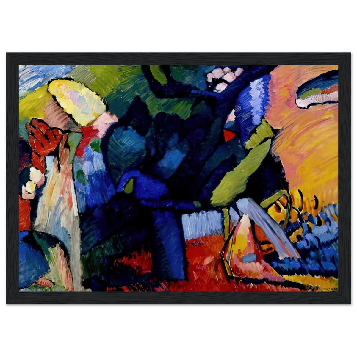 IMPROVISATION 4 1909 Framed Poster | Wassily Kandinsky Framed Prints Wall Art | Wassily Kandinsky Shop