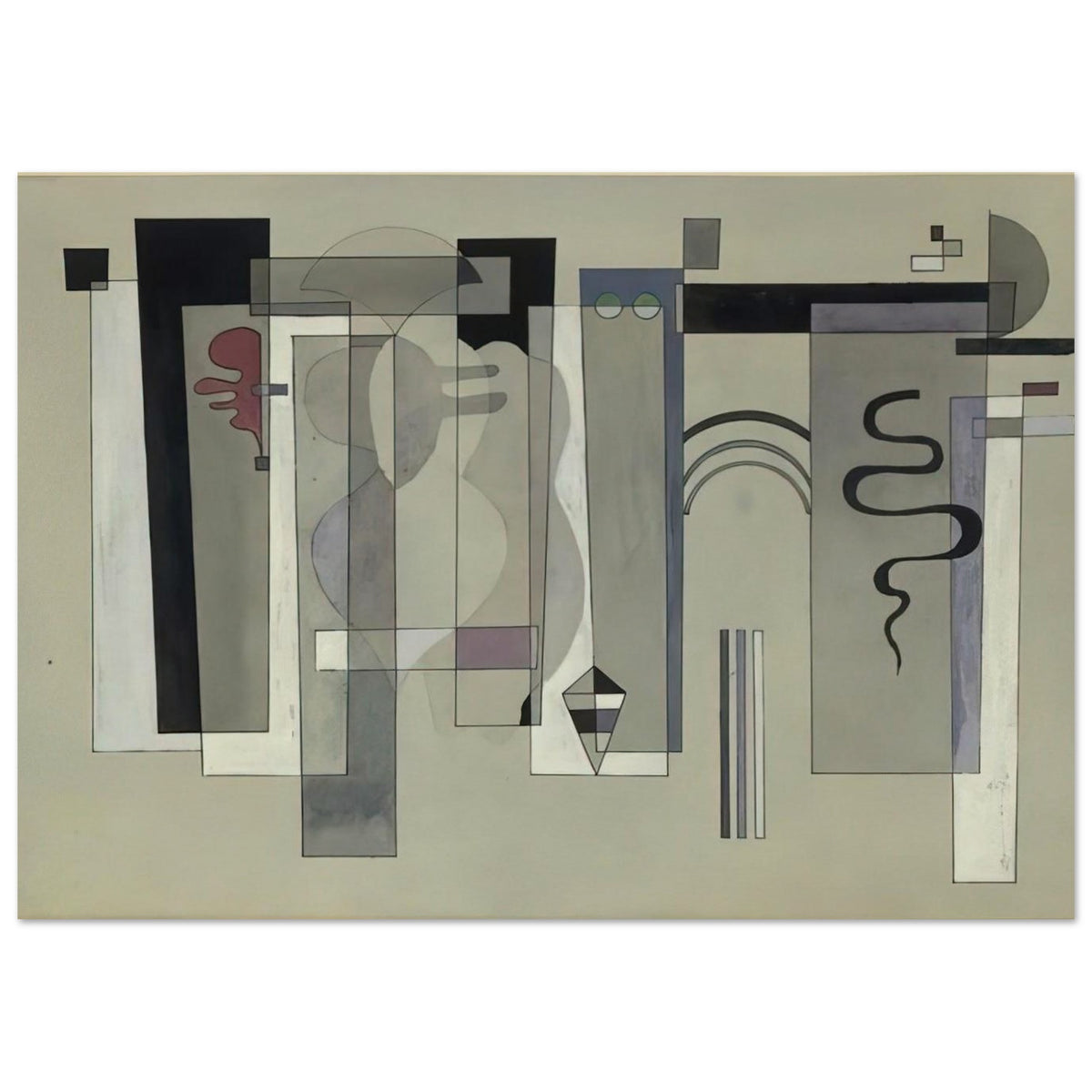 SURFACES MEETING 1934 Poster | Wassily Kandinsky Poster | Wassily Kandinsky Shop