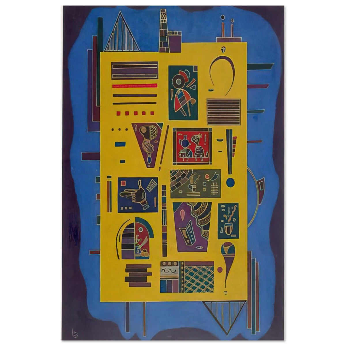 CONGLOMERAT 1943 Poster | Wassily Kandinsky Poster | Wassily Kandinsky Shop