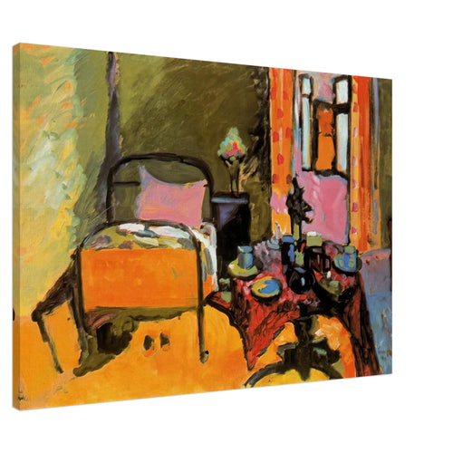 BEDROOM IN AINTMILLERSTRASSE 1909 Canvas | Wassily Kandinsky Canvas | Wassily Kandinsky Shop