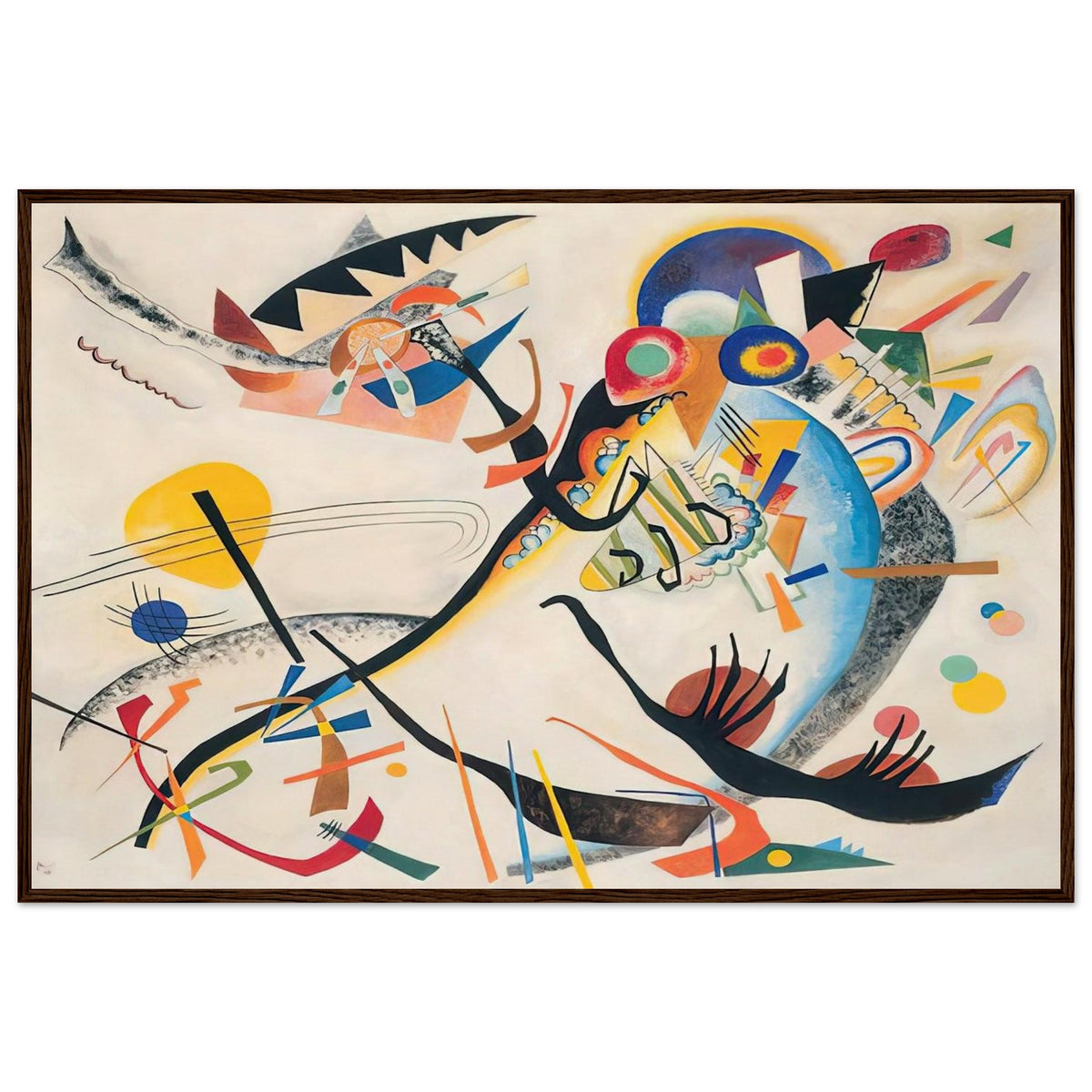 NOT_DETECTED_189361 Framed Poster | Wassily Kandinsky Framed Prints Wall Art | Wassily Kandinsky Shop