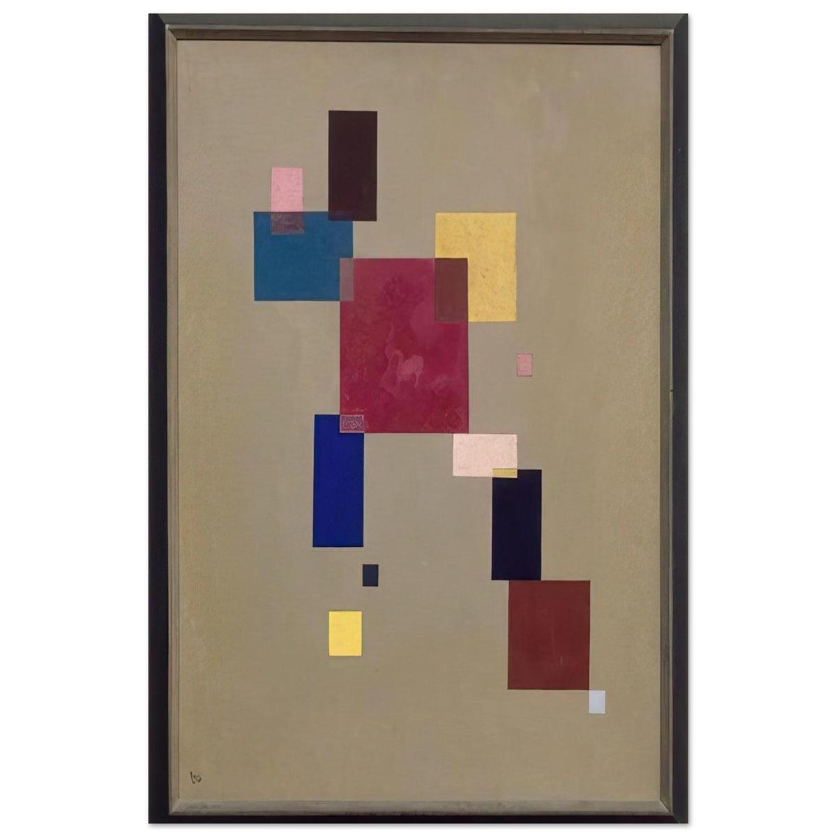 THREE RECTANGLES 1930 Poster | Wassily Kandinsky Poster | Wassily Kandinsky Shop