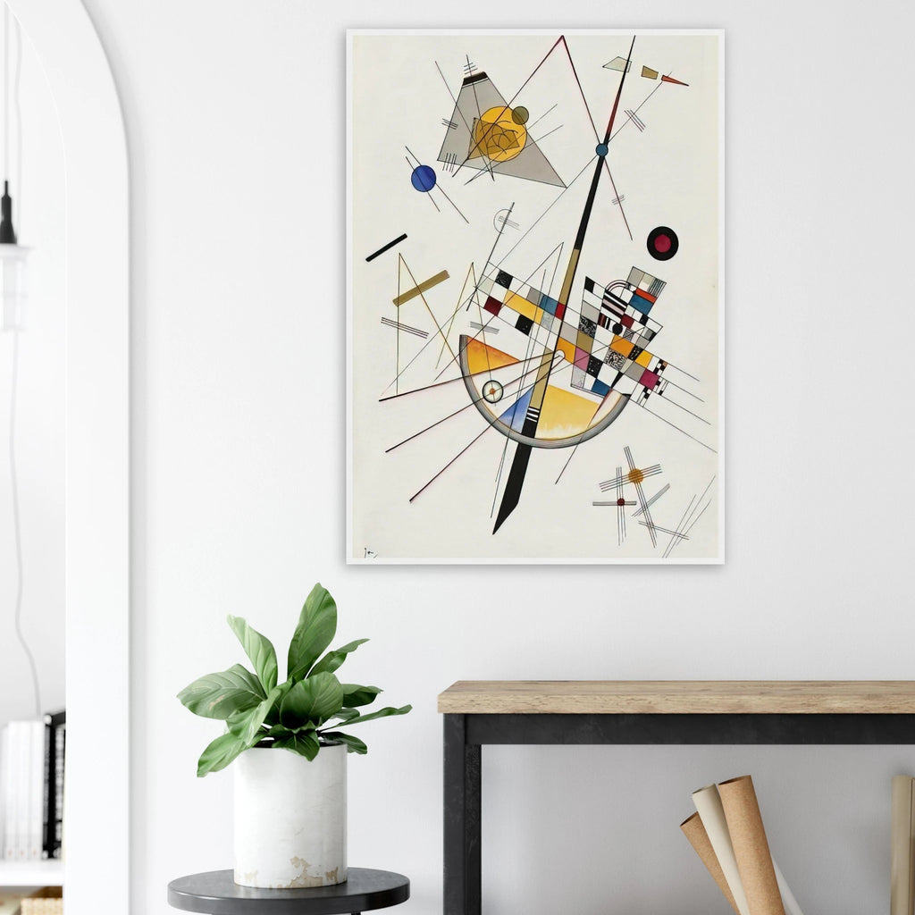 DELICATE TENSION NO 85 1923 Framed Poster | Wassily Kandinsky Framed Prints Wall Art | Wassily Kandinsky Shop