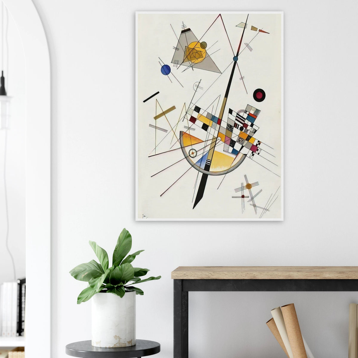DELICATE TENSION NO 85 1923 Framed Poster | Wassily Kandinsky Framed Prints Wall Art | Wassily Kandinsky Shop