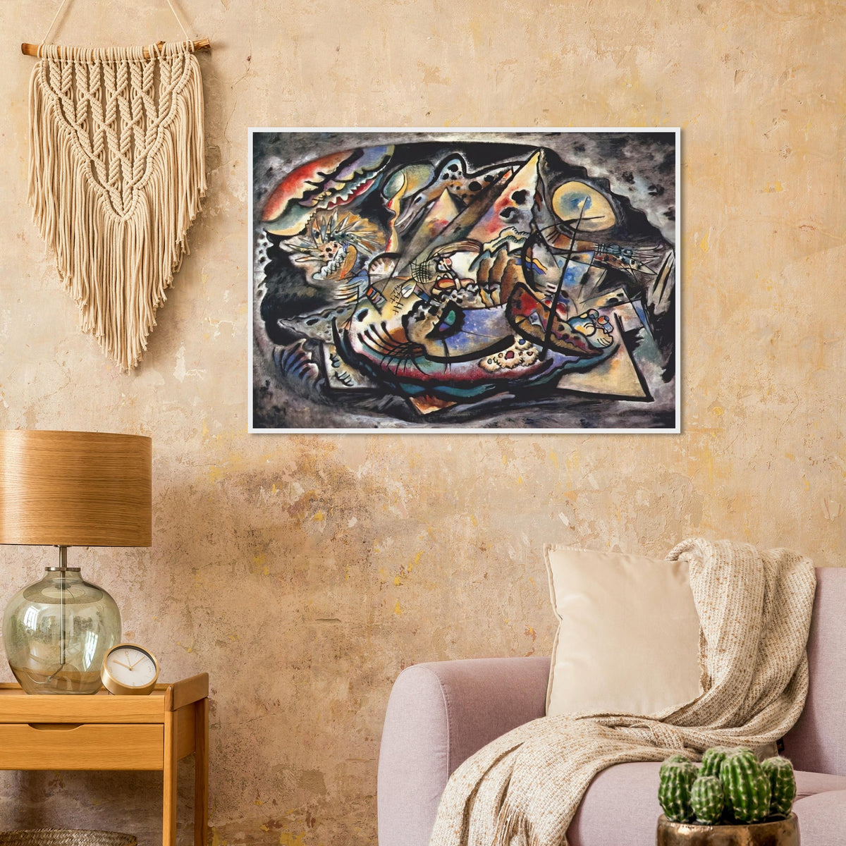 GREY OVAL 1917 Framed Poster | Wassily Kandinsky Framed Prints Wall Art | Wassily Kandinsky Shop