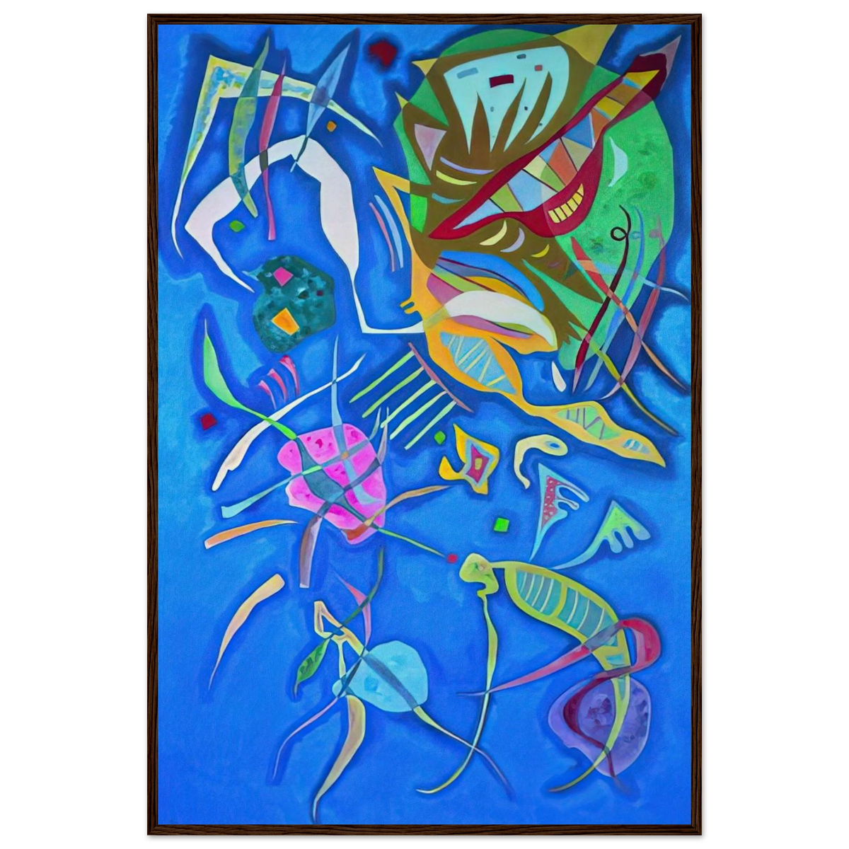 GROUPING 1937 Framed Poster | Wassily Kandinsky Framed Prints Wall Art | Wassily Kandinsky Shop