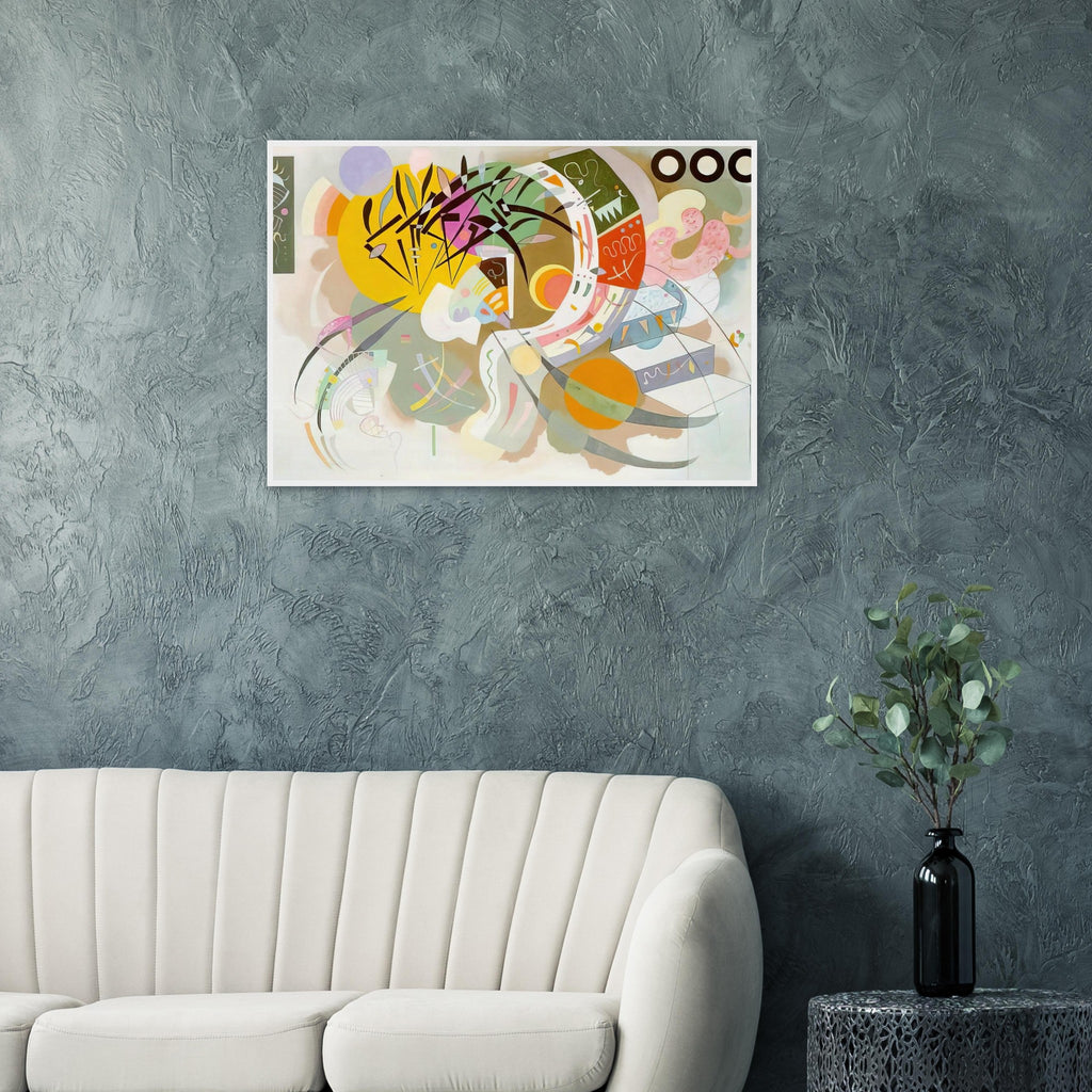 DOMINANT CURVE 1936 Framed Poster | Wassily Kandinsky Framed Prints Wall Art | Wassily Kandinsky Shop