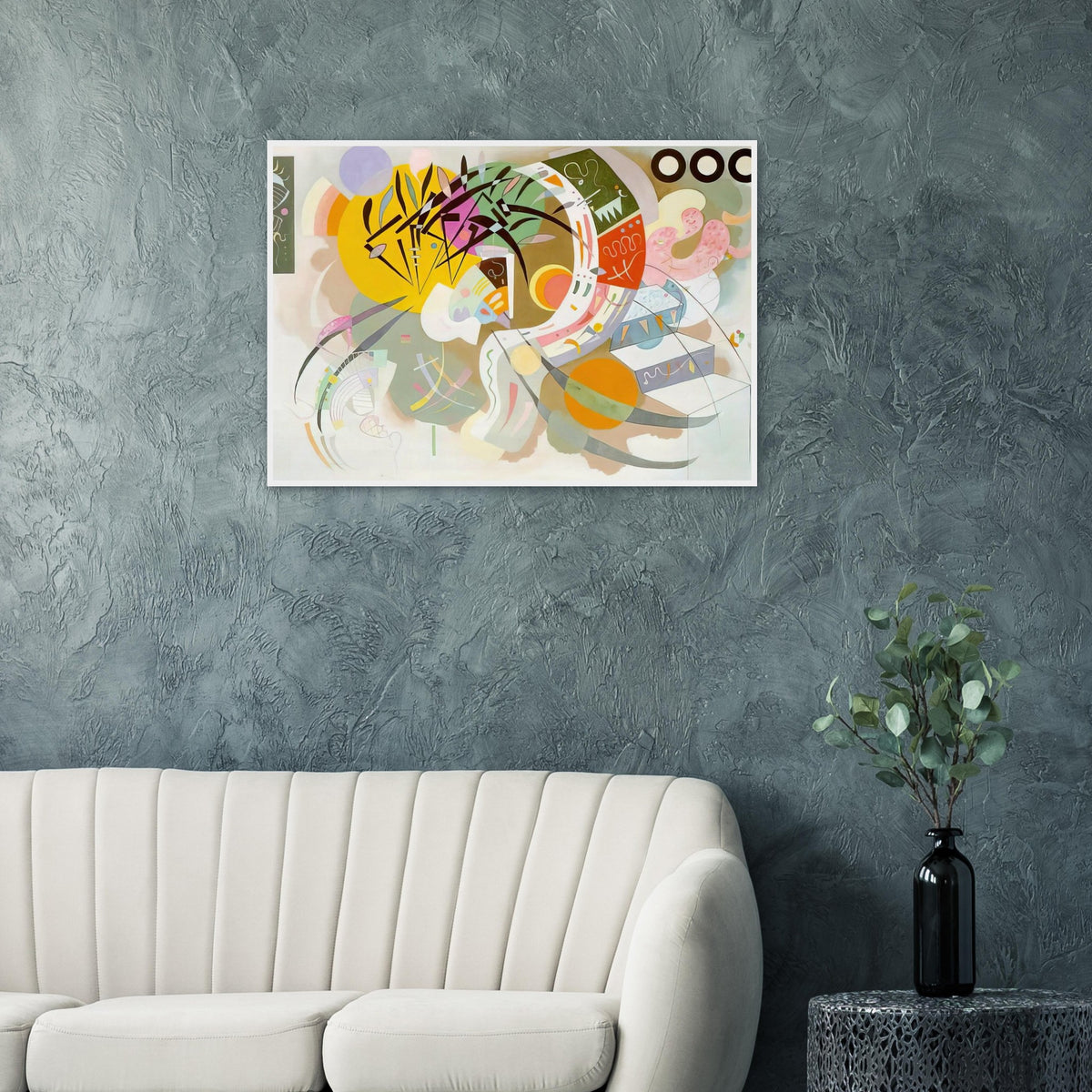 DOMINANT CURVE 1936 Framed Poster | Wassily Kandinsky Framed Prints Wall Art | Wassily Kandinsky Shop